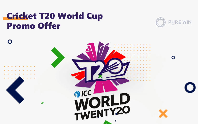 Pure Win has a Cricket T20 World Cup Promo Offer especially for Indian players