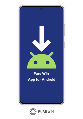 You can download Pure Win App to your Android smartphone or tablet